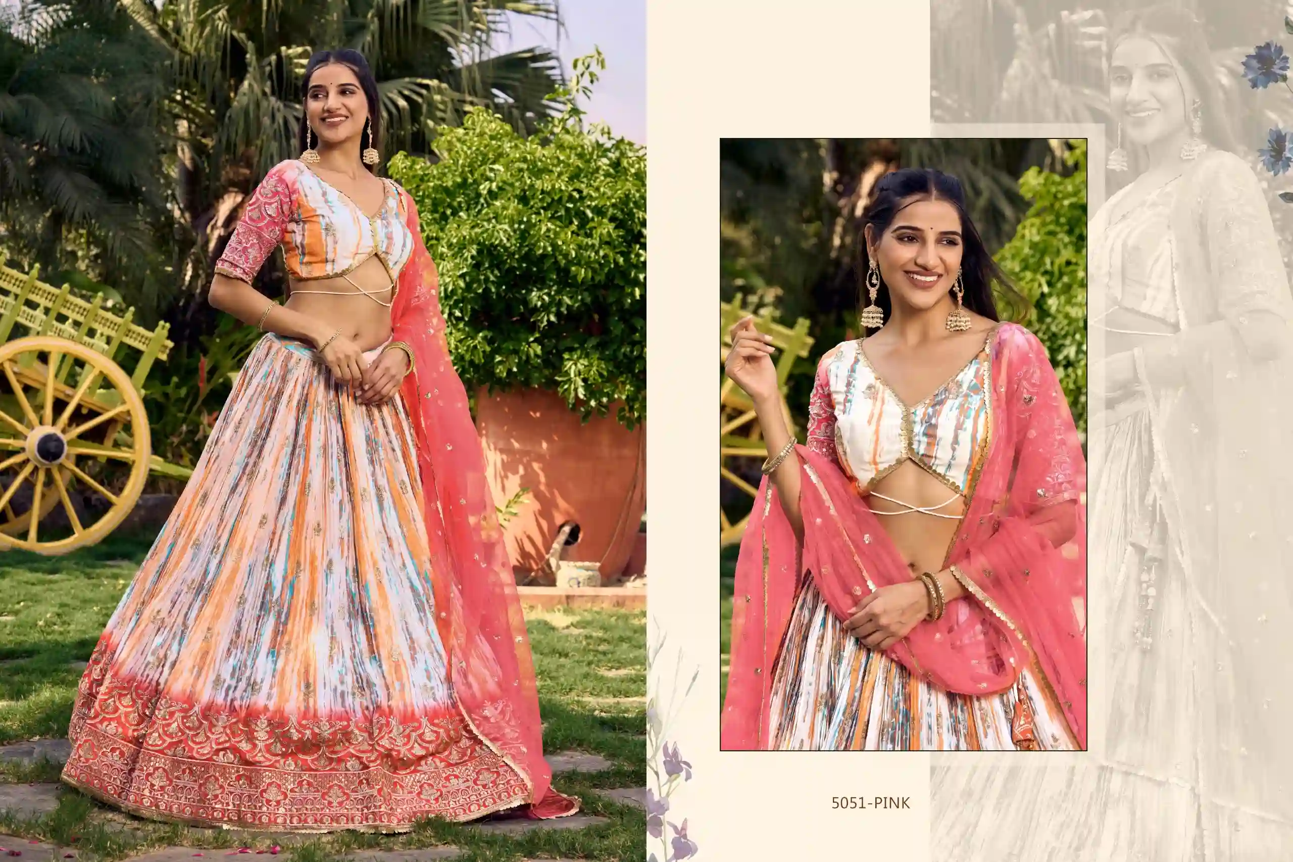 Zeel Lavanya Chinon Wholesale Lehenga Catalog — Wholesale Lehenga, MPA wholesale from Surat — view 4